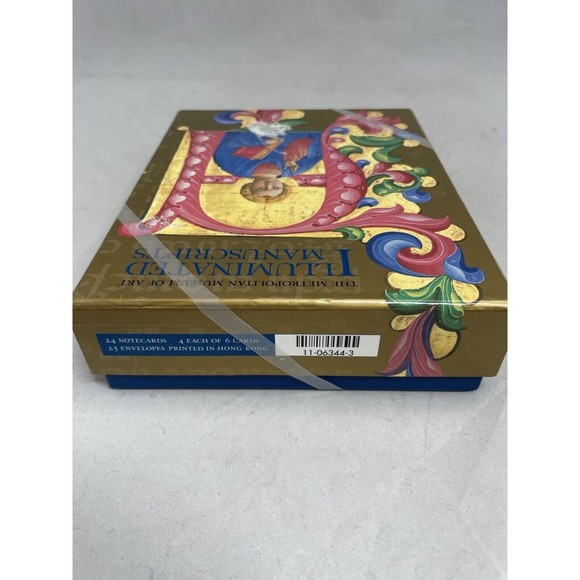 Metropolitan Museum Of Art Illuminated Manuscript Notecards Envelopes MMA - Picture 3 of 4